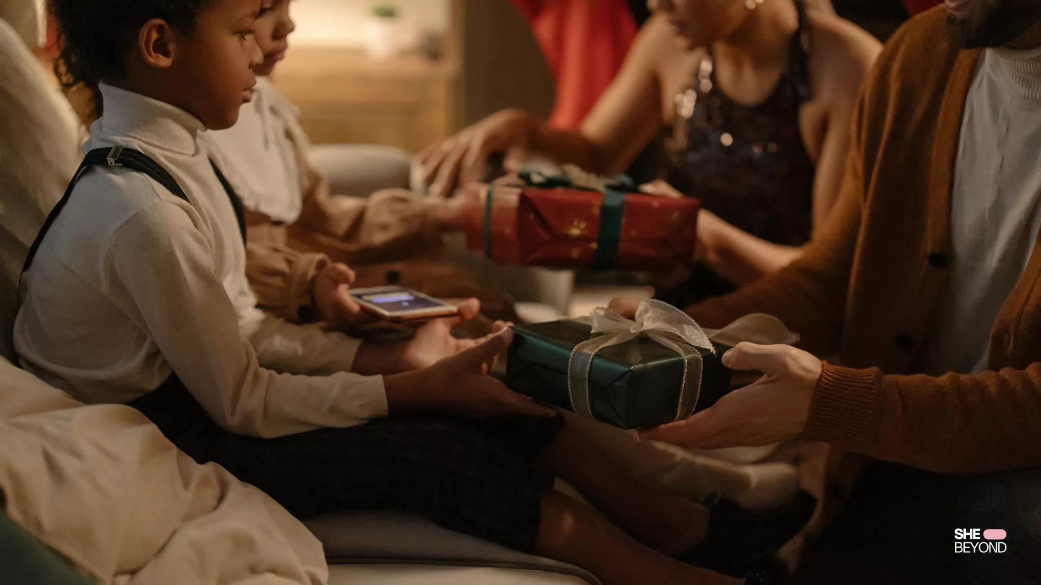 US holidays Thanksgiving feast with turkey and family